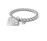 Bracciale 10 Buoni Propositi Donna in Acciaio MI FACCIO DESIDERARE - MI FACCIO DESIDERARE
